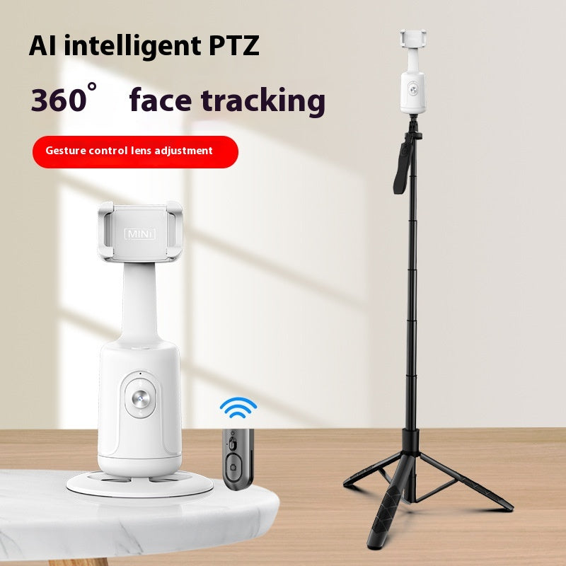 360° Auto Face Tracking Gimbal AI Smart Phone Holder for Video, Vlogging & Live Streaming