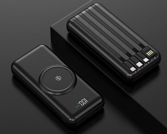 Cross-Border Wireless Charger Comes with Wired Power 20000 Mah