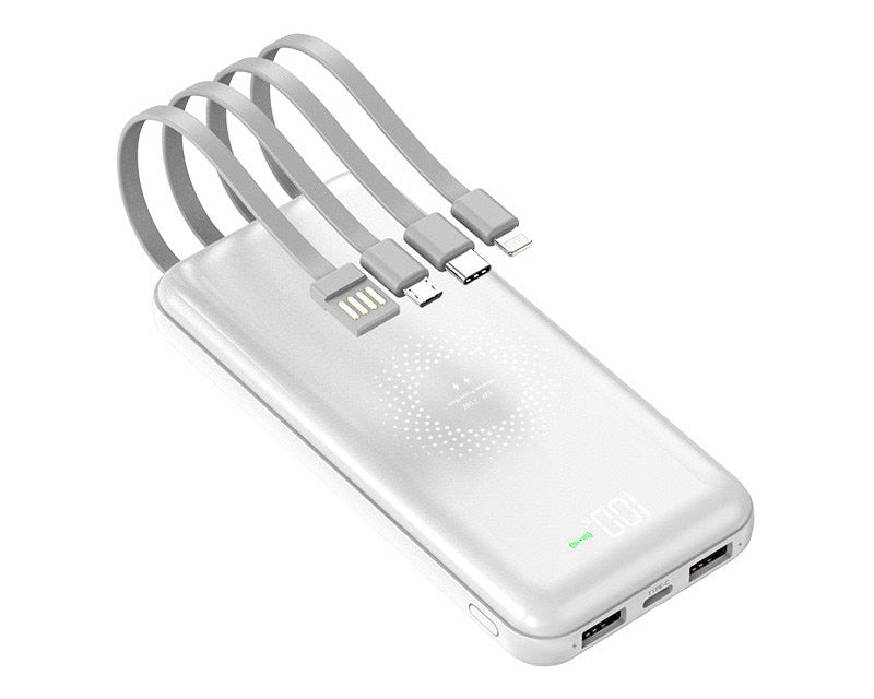 Cross-Border Wireless Charger Comes with Wired Power 20000 Mah