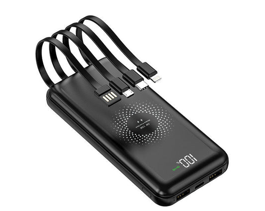 Cross-Border Wireless Charger Comes with Wired Power 20000 Mah