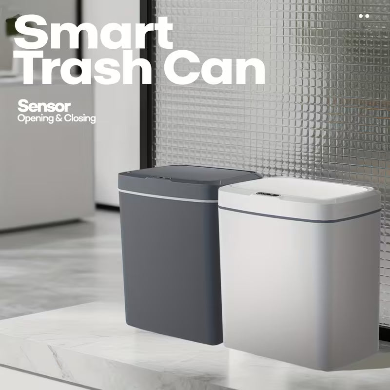 16L Smart Trash Can Auto Motion Sensor Suitable for Home Kitchens, Bedrooms, Bathrooms and Offices