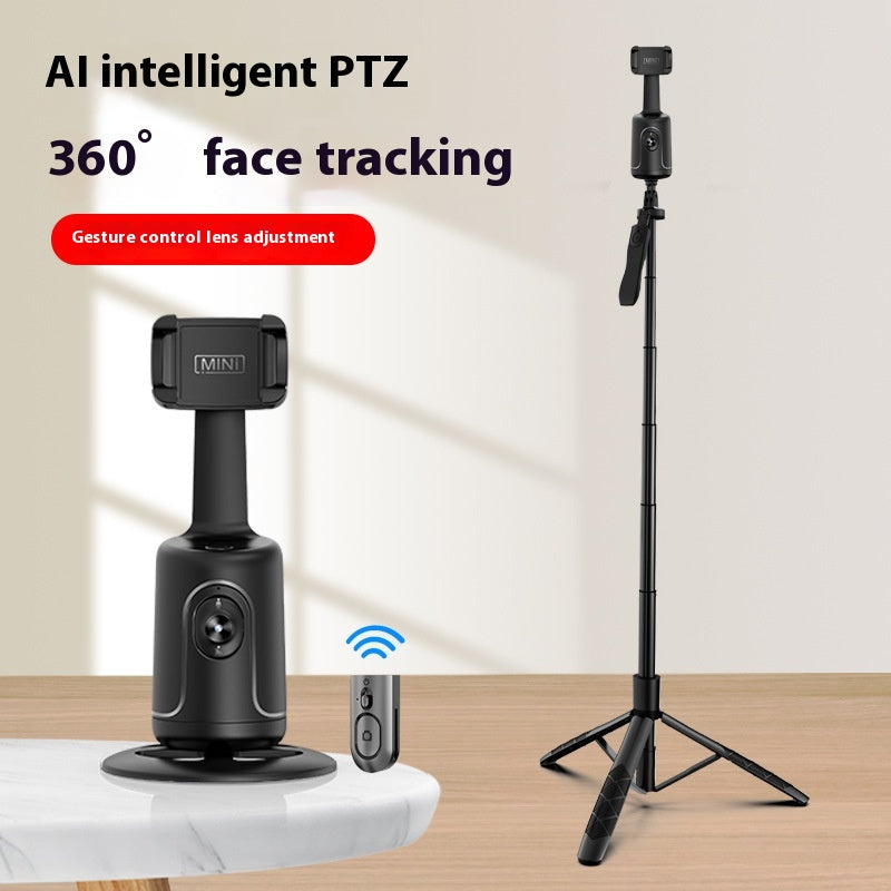 360° Auto Face Tracking Gimbal AI Smart Phone Holder for Video, Vlogging & Live Streaming