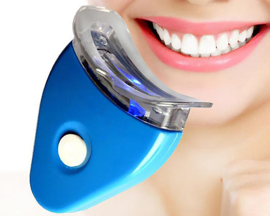 LED Teeth Whitening Kit with Oral Gel Fast Stain Removal