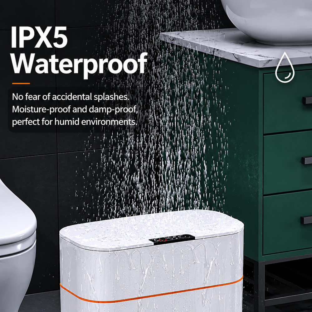 16L Smart Trash Can Auto Motion Sensor Suitable for Home Kitchens, Bedrooms, Bathrooms and Offices